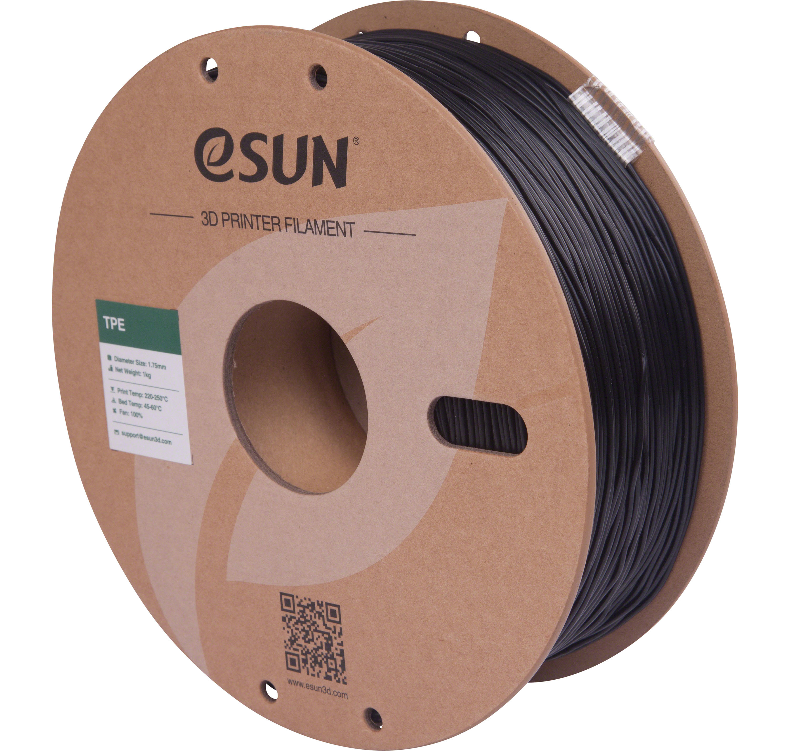 Esun Filament Tpe A Schwarz Mm M Dware Shop Schweiz